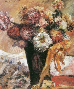 Chrysanthemums IIn af Lovis Corinth